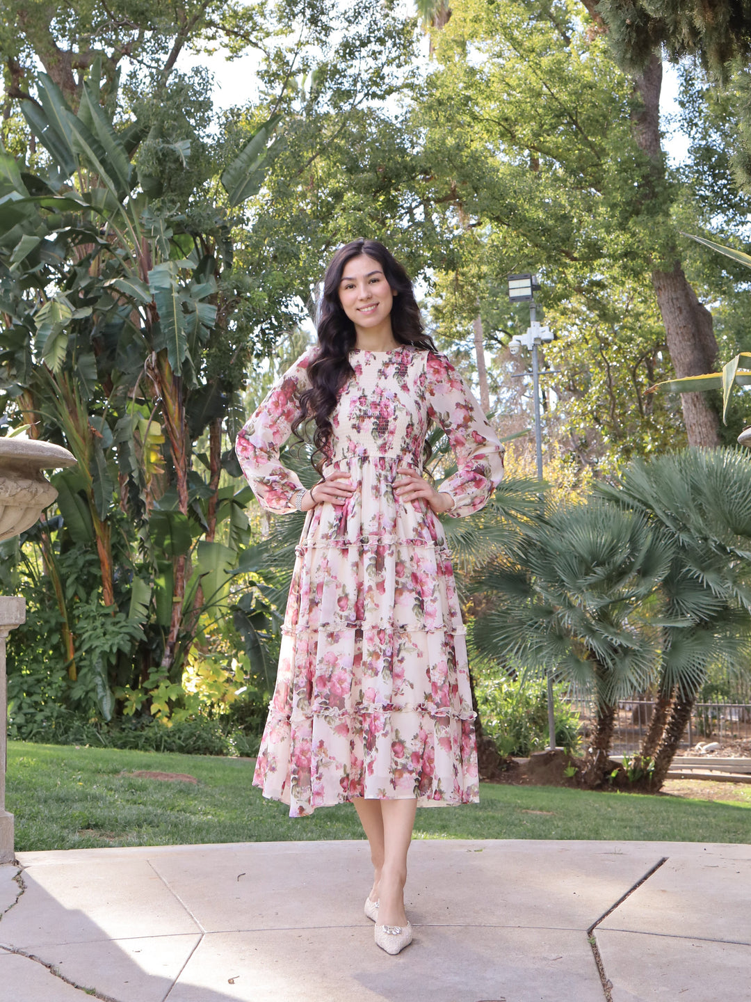 english rose maxi dress English Rose Dress – PKC Collection