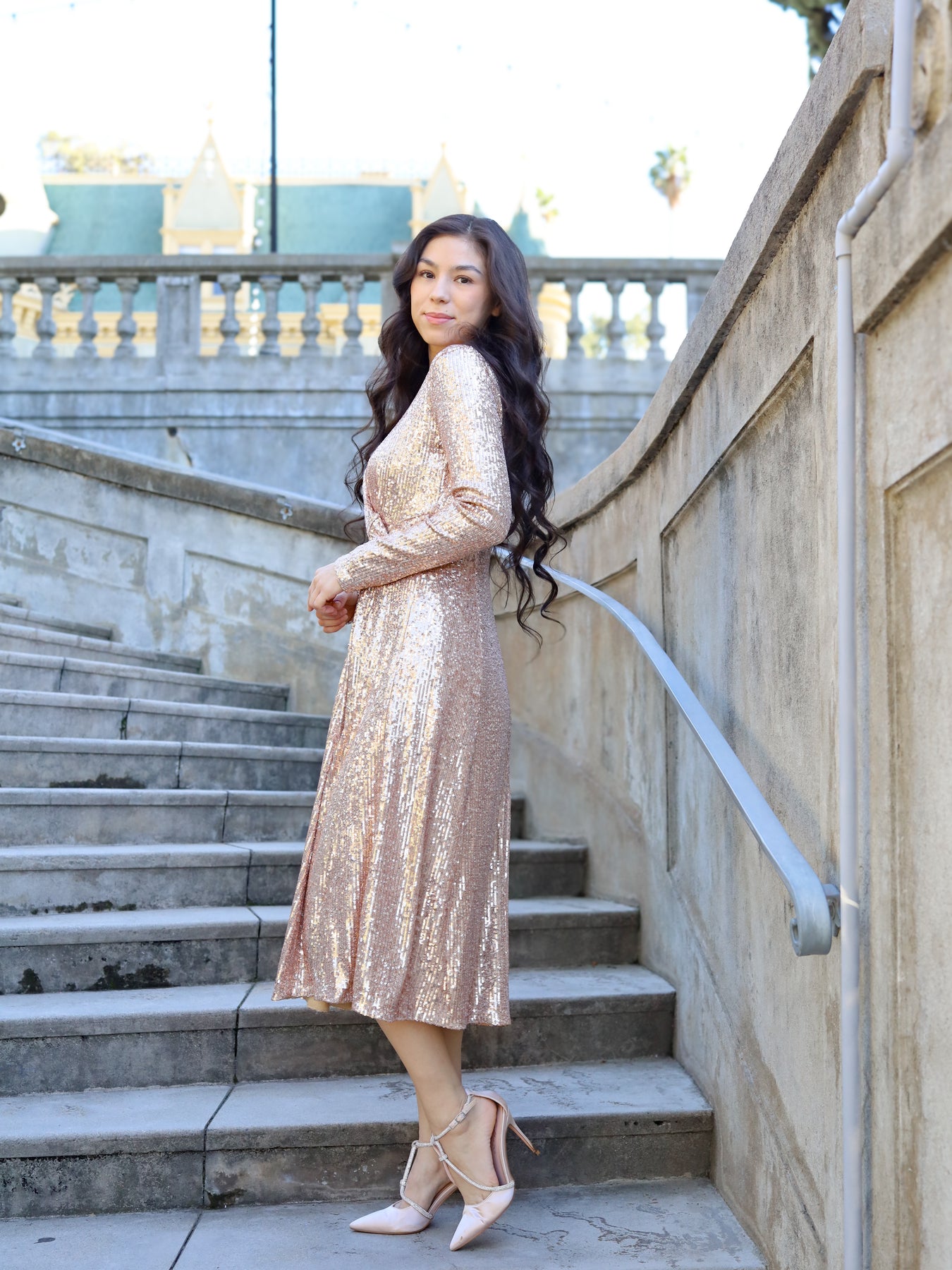 Starlet Dress - Rose Gold PKC Collection Starlet Dress - Rose Gold PKC Collection