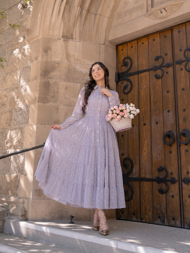 Wisteria Whisper Dress