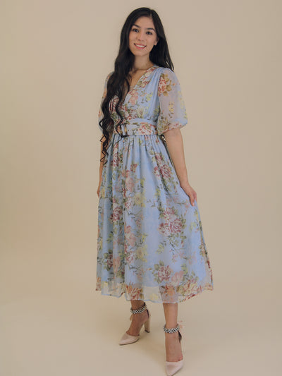 Soft Blue Winnie Dress
