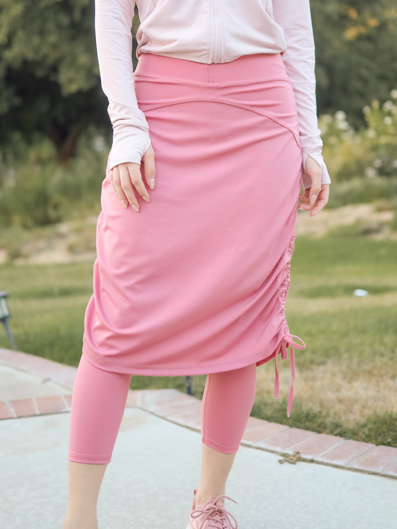 Pink Athletic Skirt, Cleo Athletic Skirt